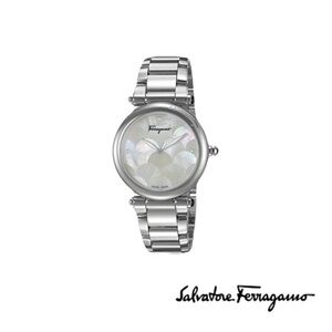 “LIKE NEW” Salvatore Ferragamo Women's IDILLIO MERMAID Mother Of Pearl Watch